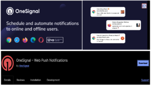 One Signal Web Push Notifications (Standard)