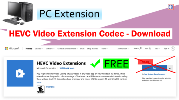 HEVC Video Extensions - Download