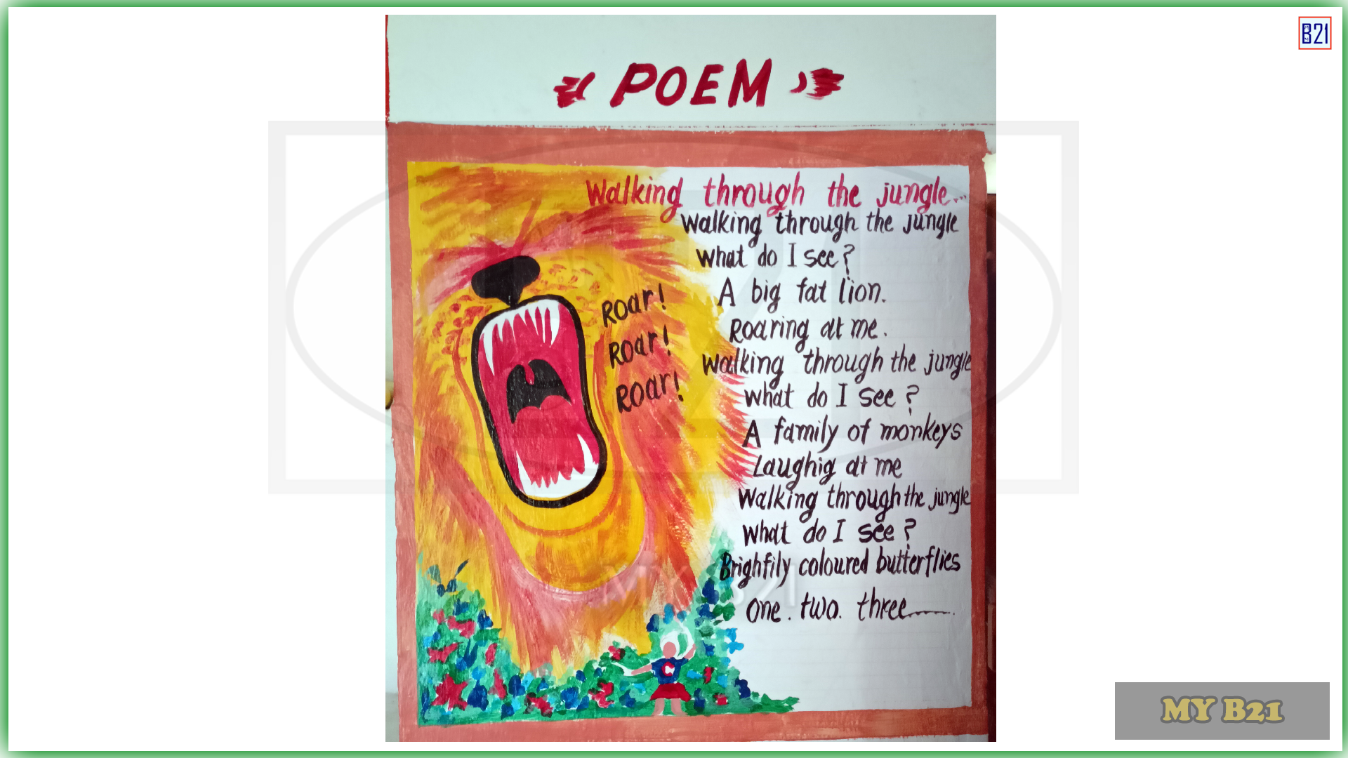JUNGLE - English Poem