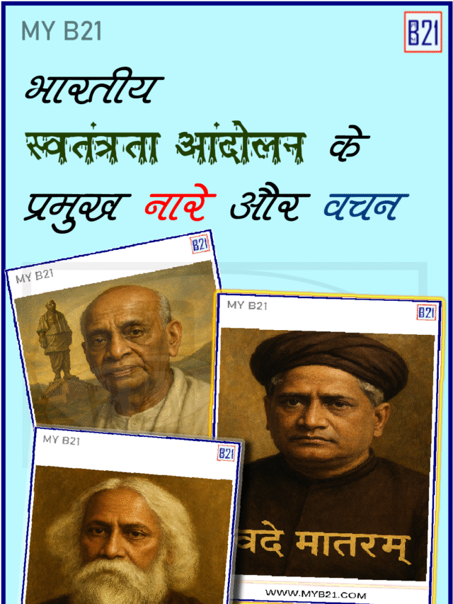 #2 भारतीय स्वतंत्रता आंदोलन के प्रमुख नारे और वचन