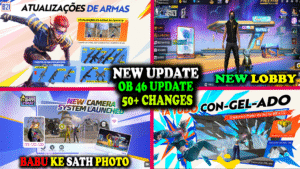 FREE FIRE OB46 NEW ITEMS, MAP CHANGES, NEW LOBBY OR GLITCH