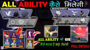 EPIC NINJA TRIAL NEW EVENT ALL ABILITY UPDATES FREE FIRE NEW EVENT FULL DETAILS