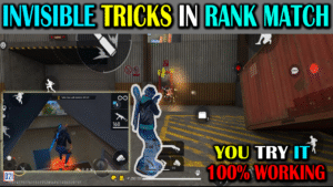 INVISIBLE TRICKS IN RANK MATCH | INVISIBLE YOUR CHARACTER IN ALL MAP | EVERY MACH WIN