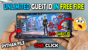 HOW TO MAKE UNLIMITED GUEST ID IN FREE FIRE