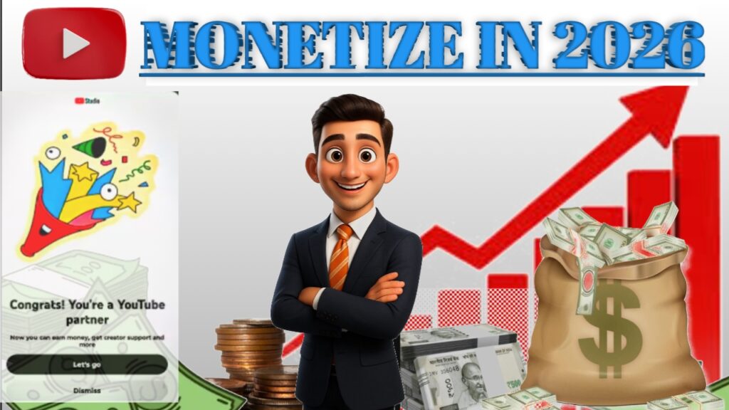Monatize YouTube Channel in 2026
