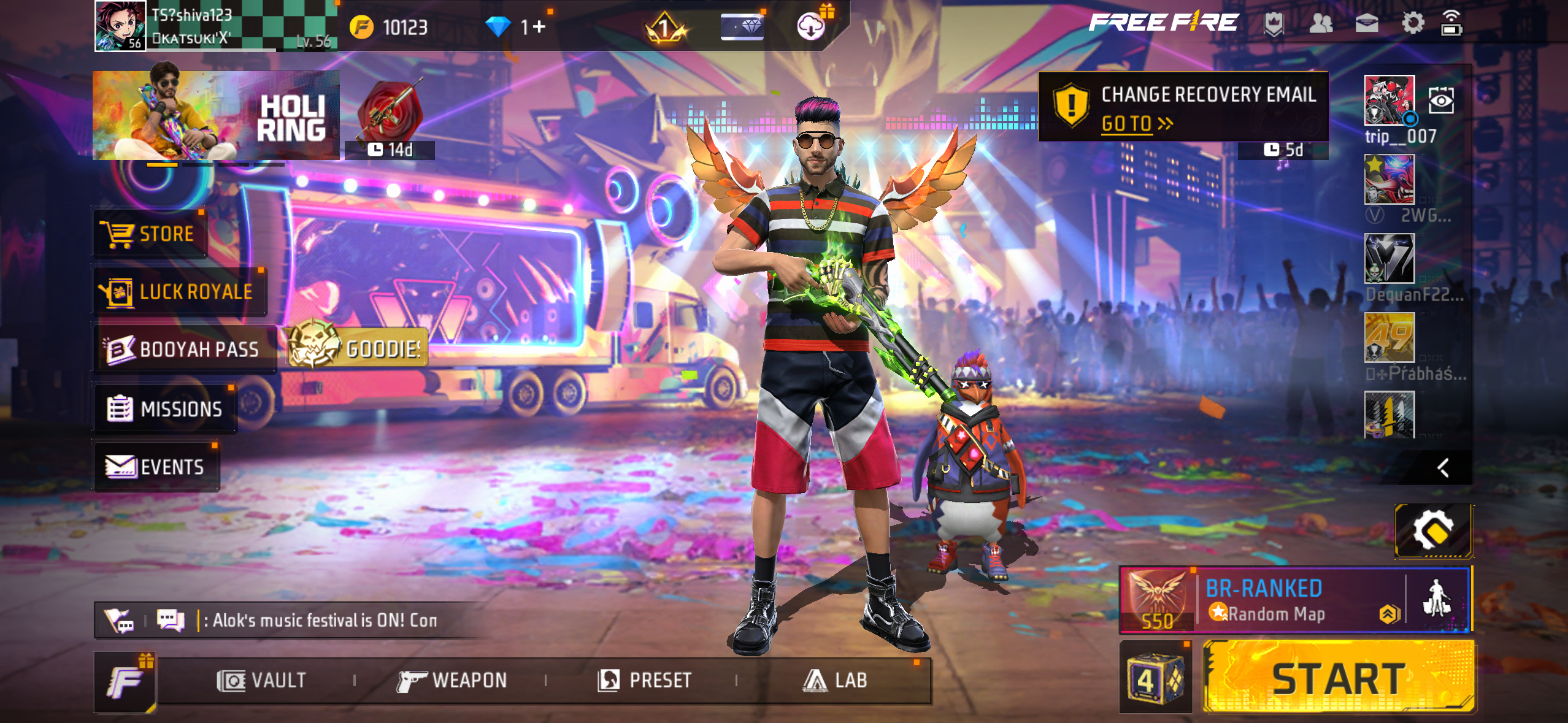 Free Fire id bechne ki website