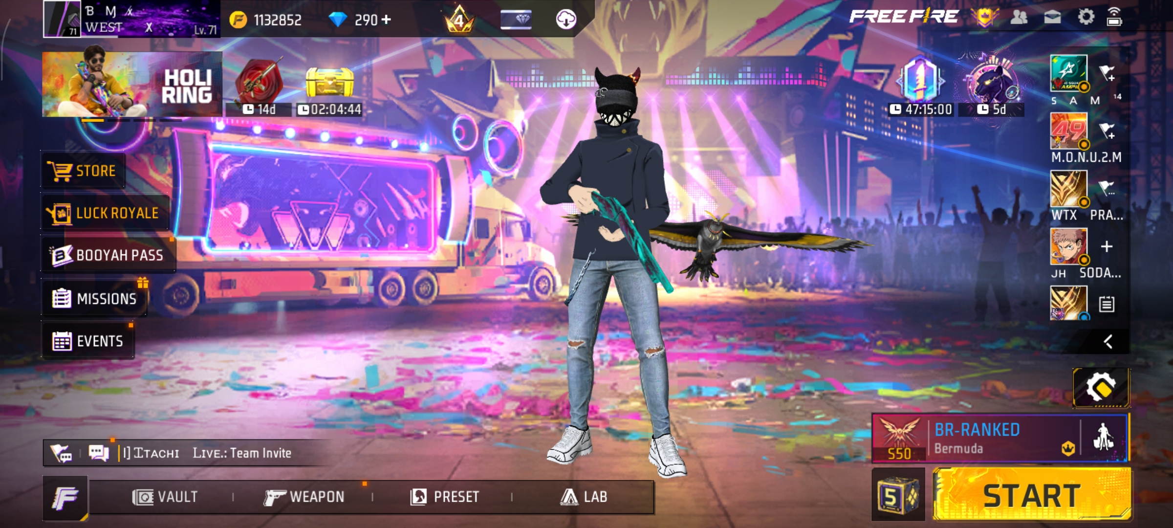 Free fire rare id buy india