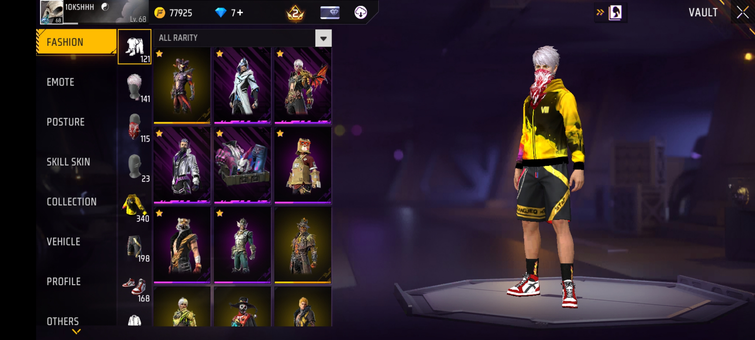 Free fire id buy under 500