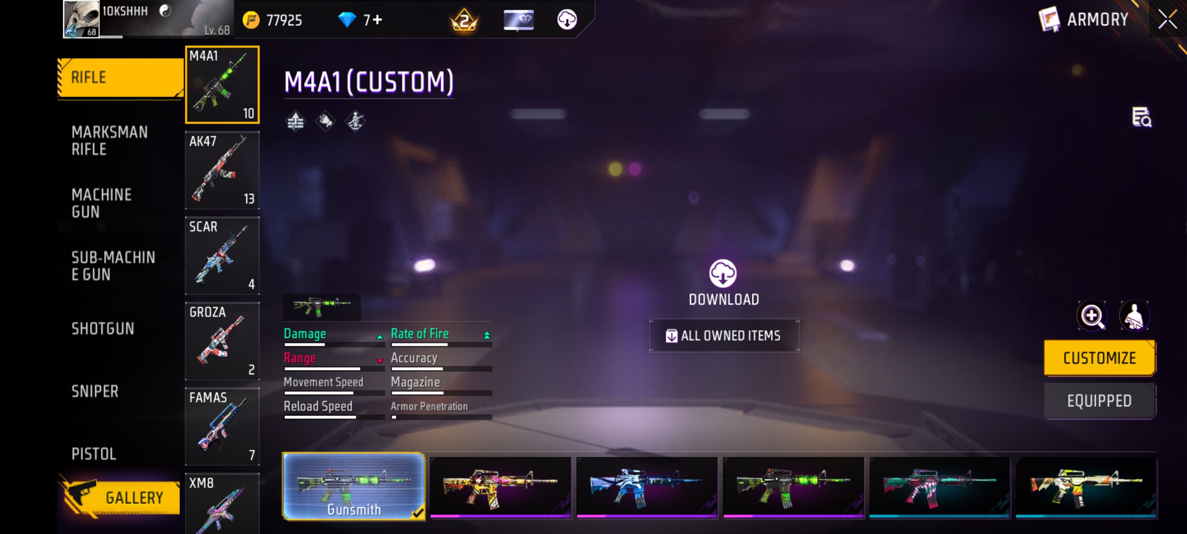 Free fire id buy under 500