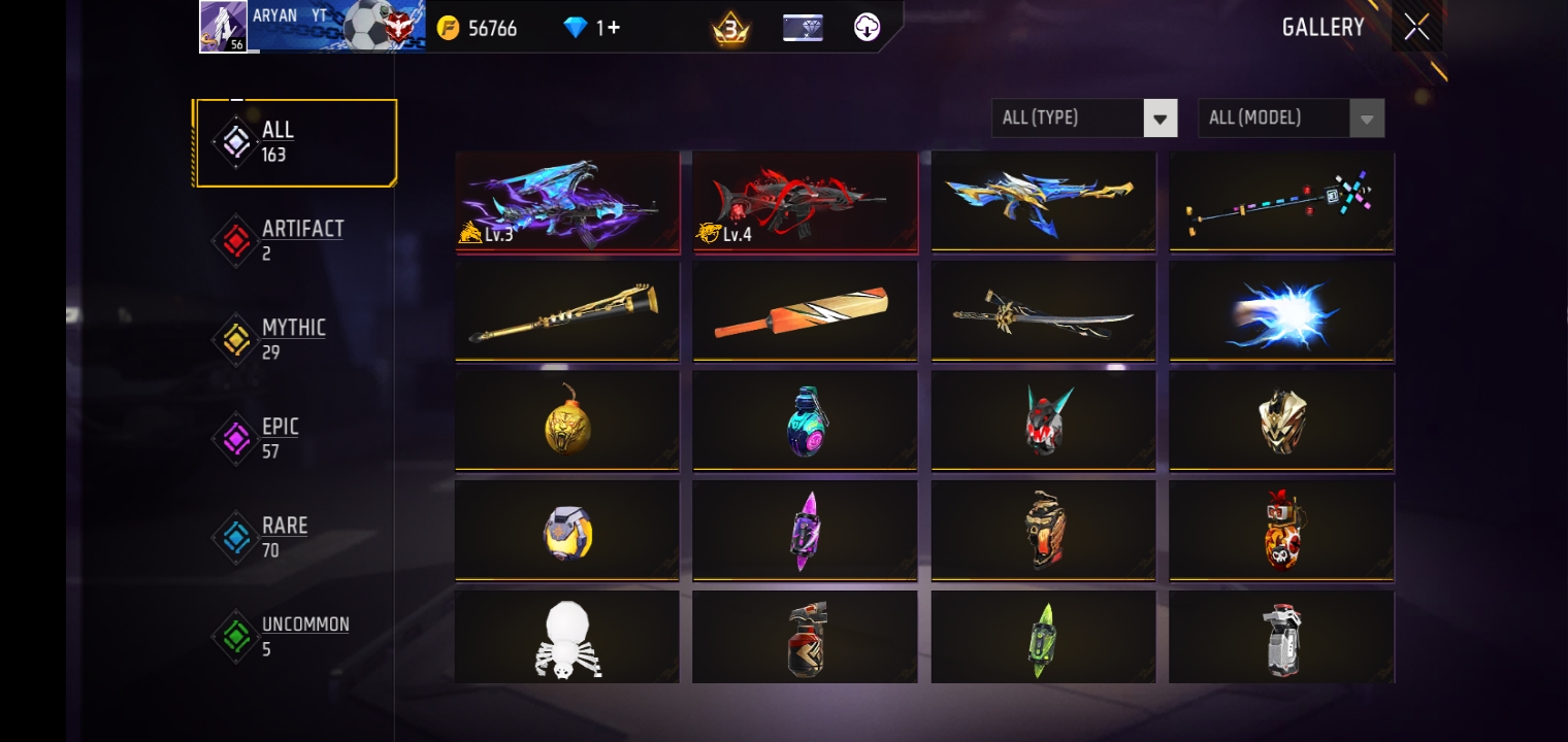 Free Fire ID price checker India