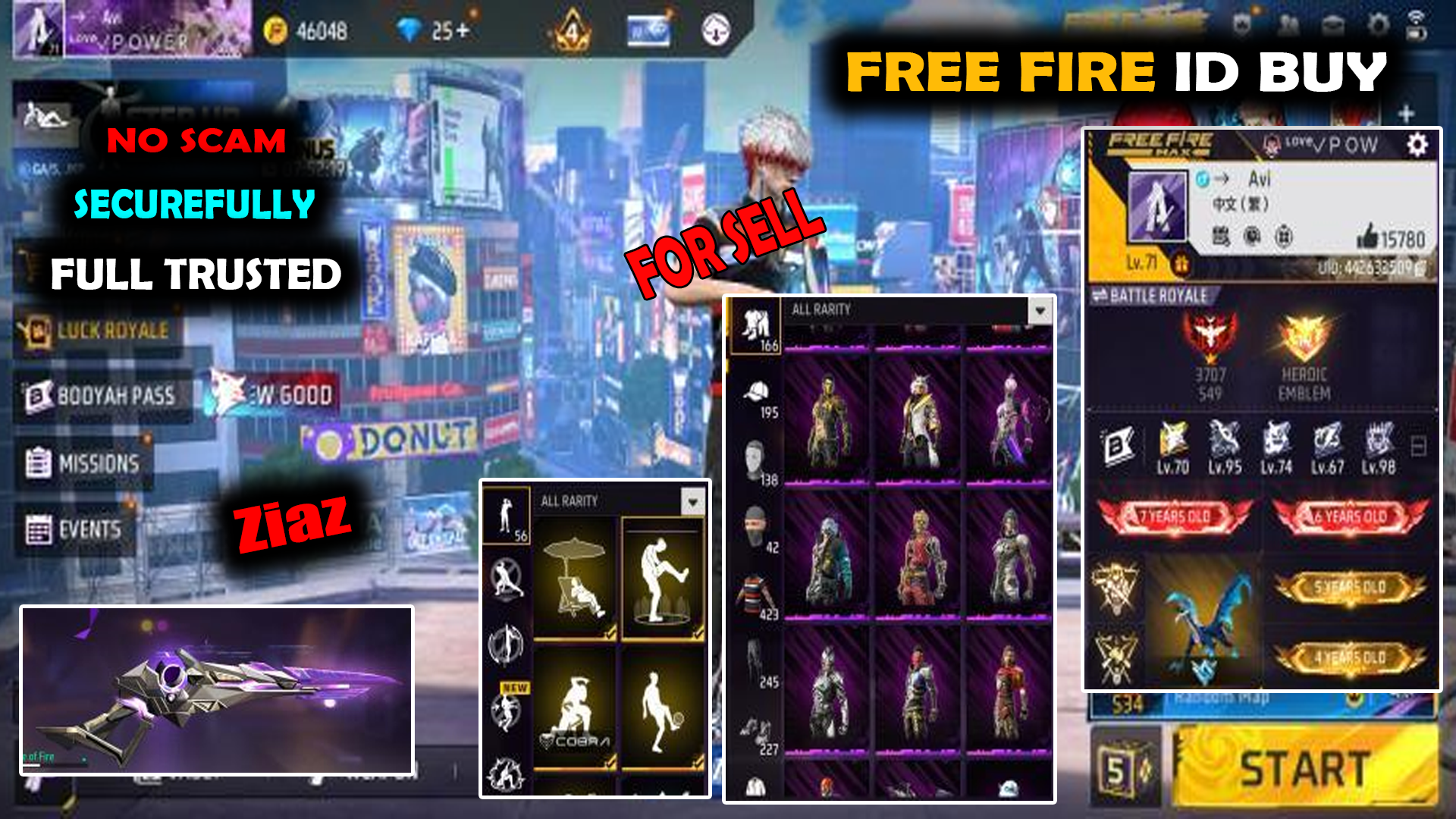 Free Fire ID price checker