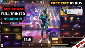 Free fire id bechna hai price