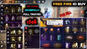 Free Fire id sell for Free