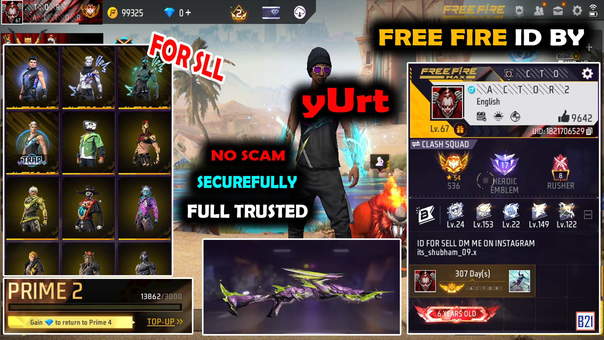 I Tried Buying Cheap Free Fire Accounts from id Seller !!