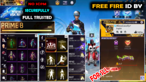 free fire id sell prime 8 level5010