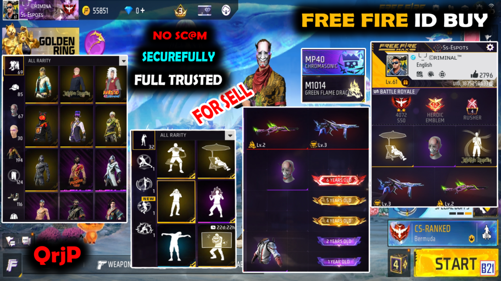Free fire id sell 10 rupees today