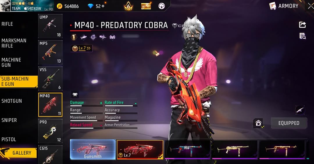 Free Fire id sell website