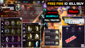 Free Fire id sell website