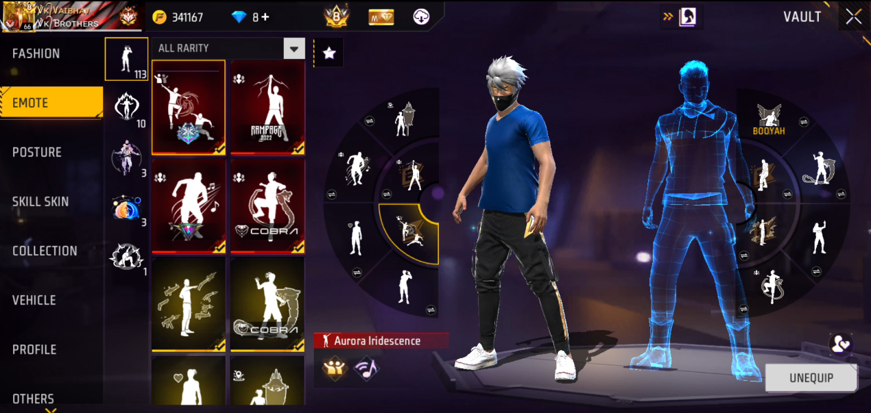Free Fire id sell website
