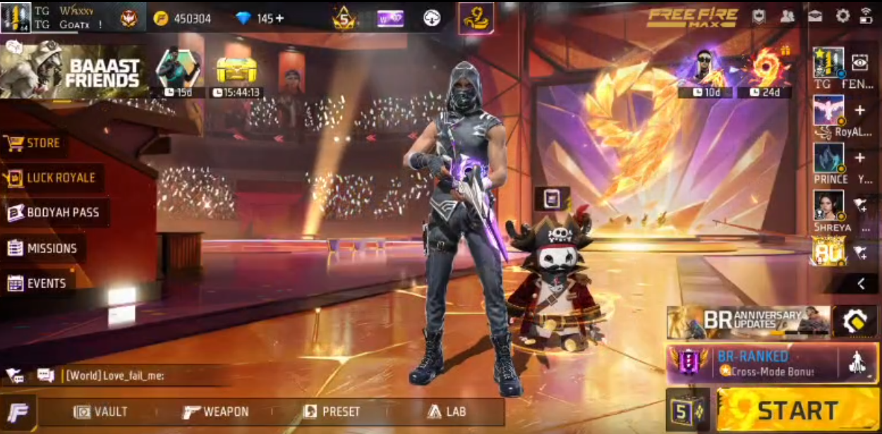 Free Fire id sell website